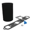 HAOCNC Marine Exhaust Hose with Gasket Compatible with Marine Vessel Models Outboard Engine Models Boat Models Penta AQ175 AQ205 AQ430A-B AQ432 834751 3853412 806608A02 2 view 3