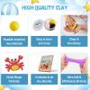DIY Picture Frame Clay Art Kit for Kids - Beach Theme Air Dry Clay Set with Wooden Frame, Tools & Tutorial Cards, Creative Arts and Crafts Gift Set for Children Ages 3+ view 3