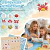 DIY Picture Frame Clay Art Kit for Kids - Beach Theme Air Dry Clay Set with Wooden Frame, Tools & Tutorial Cards, Creative Arts and Crafts Gift Set for Children Ages 3+ view 4