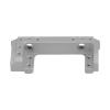 RC Car Accessories Compatible with Axial for SCX10 II AX90046 90046 90047 1/10 RC Crawler Car Upgrade Part Aluminum Alloy Front Bumper Mount Servo Stand(Silver) view 2