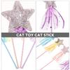Kisangel 8pcs Magical Fairy Wands for Craft Star Design Solid Sturdy Build Develops Coordination and Imagination view 4