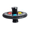 VICASKY Rotating Gyro for Plastic Hand-Eye Coordination Exercise Stress Relief Plaything Black Tire Design view 1