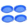Beaupretty 4pcs Plastic Sand Sifter Sieves for Beach Large Capacity Strainers for Outdoor Sandbox Backyard Park Party Favors Promotes Creativity and Easy to Clean view 1