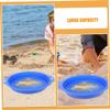 Beaupretty 4pcs Plastic Sand Sifter Sieves for Beach Large Capacity Strainers for Outdoor Sandbox Backyard Park Party Favors Promotes Creativity and Easy to Clean view 3