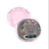 for Tamagotchi Nano Case Cover,WUNIAK Design Kid Friendly PC Protective Portable Scratch Shock Resistant Shell for Tamagotchi,Transparent Pink view 1
