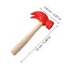 Outanaya 4pcs Wooden Hammer Portable Maintenance Tools for Boys Beating Gavel to Hand-Eye Coordination and Dexterity Birthday view 2