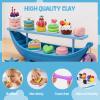 Air Dry Clay for Kids, 12 Sweet Treat Dessert Tutorials, Modeling Clay Kit with Tools, Soft Non Sticky Clay, Kids Arts and Crafts Activity Set Ages 3+, Home Classroom view 4
