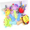 BESPORTBLE Year Plush Elephant Hand Rattle for Newborns Soft Educational Sound for Early Development Wrist Rattles for Boys and Enhances Hearing and Hand-Eye Coordination view 4