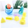 6pcs Beach Set Small Sand-Excavating Tools Lightweight Educational Plaything Plastic Molds for Creative Outdoor Fun Random Color Random Color view 2