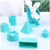 6pcs Beach Set Small Sand-Excavating Tools Lightweight Educational Plaything Plastic Molds for Creative Outdoor Fun Random Color Random Color view 4