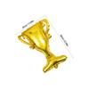 HONITANO 10pcs Gold Trophy Balloon Aluminum Foil Graduation Party Supplies Photo Props Champion Decoration for Celebration Backdrop view 2