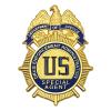 Universal Metal Badge, Enameled & Plated, Suitable for Dressing up and Role Play-Style8 view 1