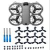 12Pcs Propellers Compatible with DJI Neo 2 Accessories  Plastic Replacement Propeller Blades, Lightweight Quiet Low-Noise Design, Durable Flexible Drone Spare Parts Including Screws and Screwdriver view 1