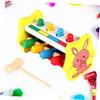 NESTINGHO Wooden Beat for Educational Hammering Coordination with Funny Sounds Montessori Hand Training for Boys and Development view 3