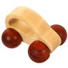 Outanaya Wooden Car for Maple Push Smooth Hand Grip Grasping Educational Vehicle with Rounded Edges Safe view 1