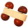 JUMPLAWN Wooden Hand Push Car for Smooth Sanded Edges Grasping Vehicle for Fine Motor Skills Development Lightweight Educational Plaything for Boys view 1