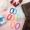Landical 50 30/50 Pcs Cross Bracelets Bulk Jesus Bracelets Handmade Elastic Colorful Polymer Clay Bead Religious Wristbands Christian Wristband for Women Kid Easter VBS Gifts (Rainbow) view 2
