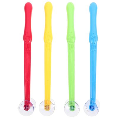 QUMIIRITY 4pcs Suction Cup Hammer Safe Material Early Development Game Reflexes Motor Skills Family Interaction Difficulty Levels
