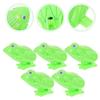 NAMOARLY 5Pcs Wind-up Clockwork Frog for Jumping Entertainment Cognitive to Develop Hand-Eye Coordination and Stimulate Interest view 4