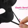 2 Pcs Pink Half Face Pig Masks Lightweight Masquerade Ball Mask for Halloween Party Festival Cosplay Carnival Fancy Dress view 3