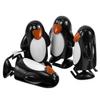 HOODANCOS 4pcs Mini Penguin Wind-up Christmas Clockwork Figurines Festive Holiday Party Favors Stocking Stuffers Collectible Interactive Plastic Animal Playsets view 1