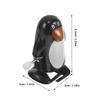 HOODANCOS 4pcs Mini Penguin Wind-up Christmas Clockwork Figurines Festive Holiday Party Favors Stocking Stuffers Collectible Interactive Plastic Animal Playsets view 2