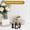 HOODANCOS 4pcs Mini Penguin Wind-up Christmas Clockwork Figurines Festive Holiday Party Favors Stocking Stuffers Collectible Interactive Plastic Animal Playsets view 3