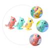 3pcs Wind-up Chicken for Plastic Animal Clockwork with Manual Winding Mechanism Lightweight Fun Party Random Color Random Color view 4