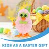 HONMEET 6pcs Wind Up Chicken Walking Clockwork Easter Party Favors Small Funny Cartoon Gifts for Boys view 3