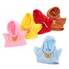 Alasum 5pcs Bear Clothing for Stuffed Animals Cute Tiny Bear Shirts and Stylish Hoodies Tight Fit Plush Outfits for DIY Doll Apparel view 1