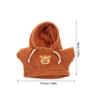 Alasum 5pcs Bear Clothing for Stuffed Animals Cute Tiny Bear Shirts and Stylish Hoodies Tight Fit Plush Outfits for DIY Doll Apparel view 2