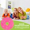 Vaguelly Donut Pinata for Birthday Party Paper Material Eco-friendly Creative Design Fun Outdoor Plaything for Boys and Party Decoration and Sugar-filled Game Supplies view 3