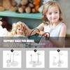 BESTonZON 3pcs Adjustable Doll Stand with Expandable Wire Holder and PP Material Display Organizer for Action Figures Dolls Models White view 3