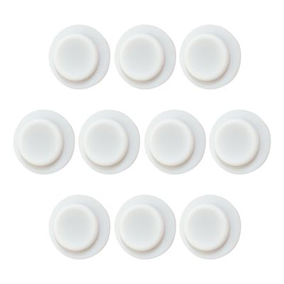 10Pcs Silicone Milk Storage Bottle Sealing Rings, White Leak-Proof Gaskets