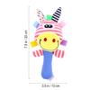 ERINGOGO Plush Animal Hand Rattle for Boy Girl Years Soft Educational Sound Bell with Giraffe Design and Yellow Mouth Early Learning Wrist Rattles for Development and Interaction view 2