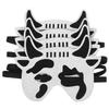 4Pcs Animal Cartoon Masks Lightweight Felt Material for Halloween Dress Up Birthday Party Photo Props Cow Design view 1