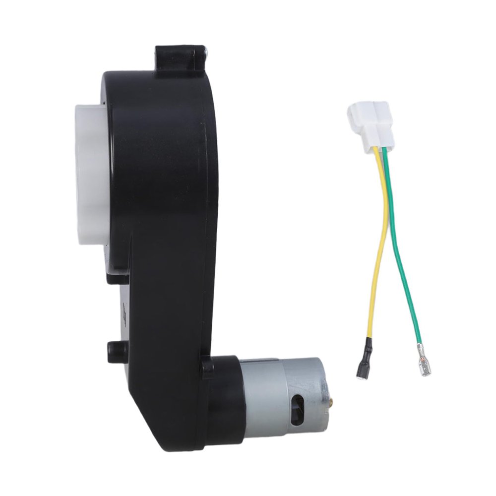 12V RS550 Motor Gear Box for Kids Electric Offroads Vehicle High Powerful with Overheat Protections Easy Installation Children Electric Vehicle Gear Box