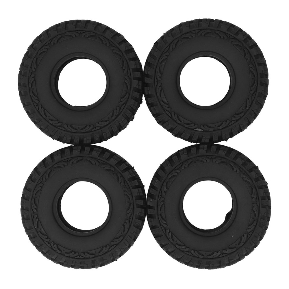 1.9 Inch RC Car Tires 4PCS | Rubber Tires with Enhanced Grip & Enhanced Cushioning | Universal 1/10 Scale Tires for RC Crawlers/Rock Crawlers / SCX10