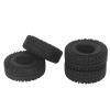 1.9 Inch RC Car Tires 4PCS | Rubber Tires with Enhanced Grip & Enhanced Cushioning | Universal 1/10 Scale Tires for RC Crawlers/Rock Crawlers / SCX10 view 4
