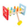 HIAKDOFT 2Pcs Hammer Pounding Bench Whacking Game for Motor Skill Development Safe Construction Hand-Eye Coordination and Muscle Strengthening Educational Playthings view 1