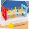 HIAKDOFT 2Pcs Hammer Pounding Bench Whacking Game for Motor Skill Development Safe Construction Hand-Eye Coordination and Muscle Strengthening Educational Playthings view 4