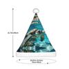 aabkjgfr Swimming Tortoise Sea Print Adult Santa Hat,Soft And Comfortable Santa Hat,Suitable For New Year'S Holiday Parties,Indoors And Outdoors. view 3