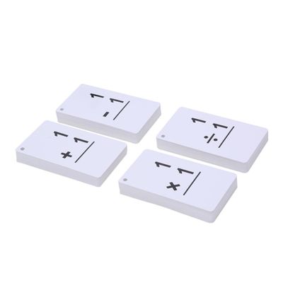 Abaodam 54Pcs Early Educational Arithmetic Cards for Prelearning Multiplication and Basic Math Flash Cards School Supplies for Preschool Learning Tool for Grade Classroom and Home