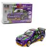 1:64 Diecast Model Car Compatible with Nissan EVA RT Test Type-01 1087X Pandem S13 APAxpo 2025 Limited Edition by Pop Race Xcartoys PR640334 view 1