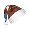 aabkjgfr Arches National Park Print Adult Santa Hat,Soft And Comfortable Santa Hat,Suitable For New Year'S Holiday Parties,Indoors And Outdoors. view 2