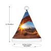 aabkjgfr Arches National Park Print Adult Santa Hat,Soft And Comfortable Santa Hat,Suitable For New Year'S Holiday Parties,Indoors And Outdoors. view 3