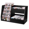 5-Tier Trading Card Display Case Stand- Holds Up to 200 Cards,Wood Sports Graded Card Display,Card Stand for Sports Baseball Cards,Card Game Collection & Show view 1