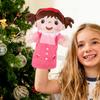 Abaodam 2Pcs Realistic Hand Puppet Figures for Creative Interactive Story Dolls with Resilient Design Enhancing Imagination and Relationship Fun Role Play view 4