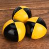 CHICIRIS Clown Playing Juggle Ball Set TearResistant Juggling Ball for Beginner, Children Finger Flexibility Exercise Juggling Equipment Yellow Black 3PCS view 2
