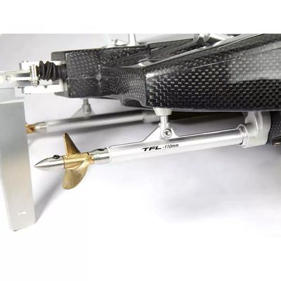 1 Set Bearing Stringer Drive with Mounting Base for RC TFL Boats Silver